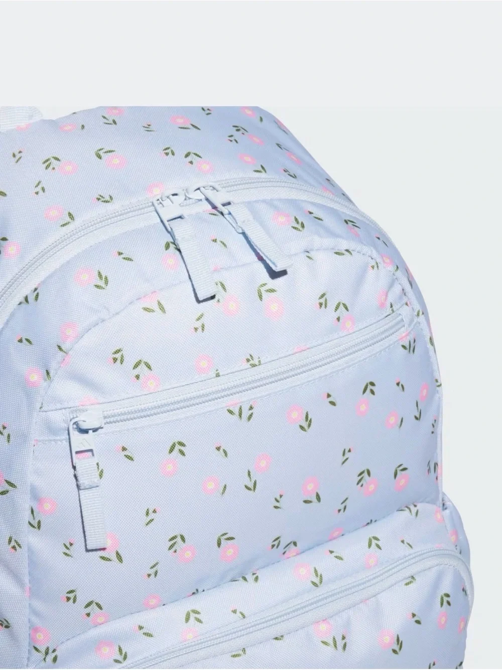 adidas Light Blue Floral Kids Backpack